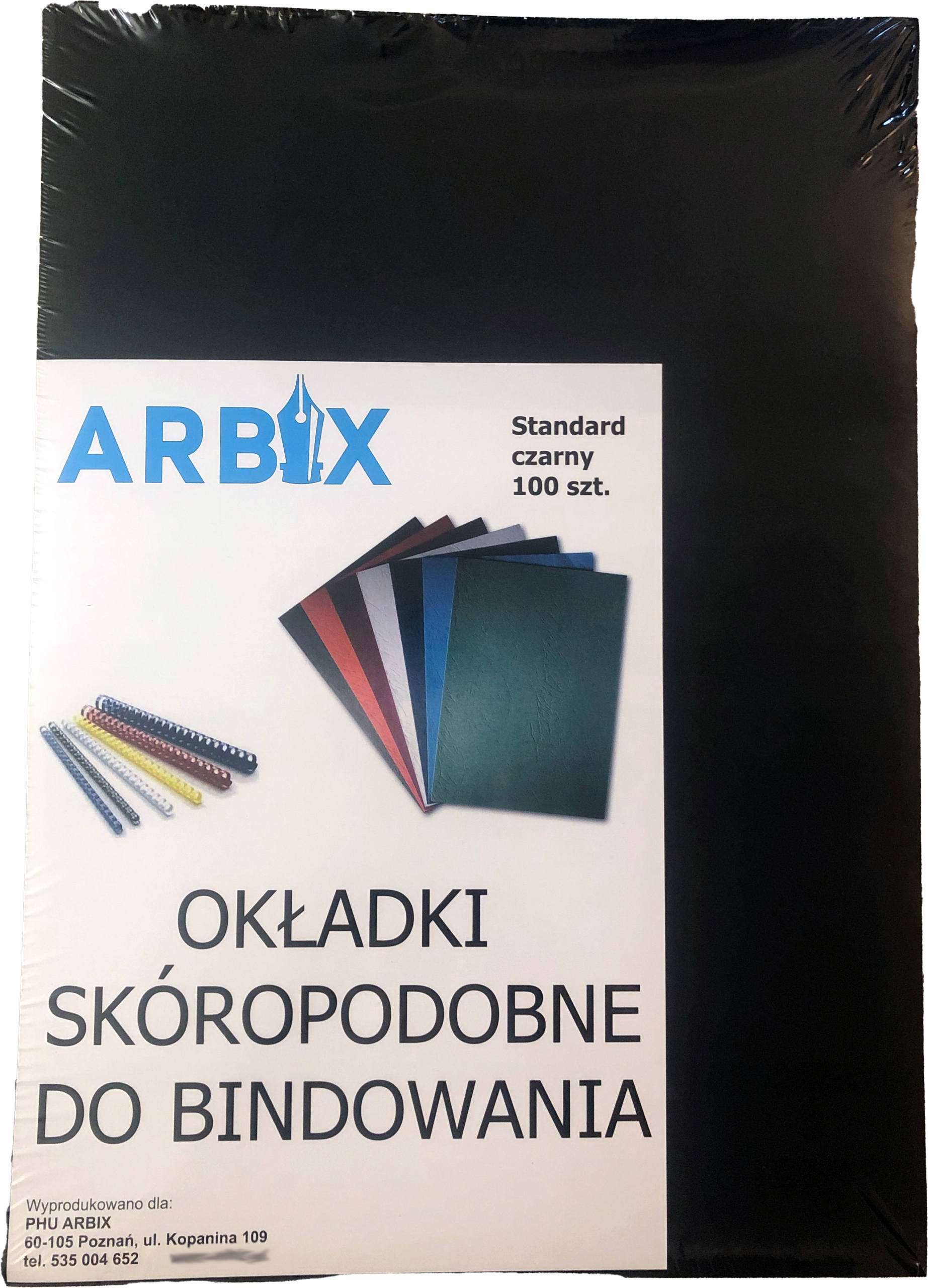 

Okładki Skóropod. Do Bind. 250g A3 100 szt. Arbix