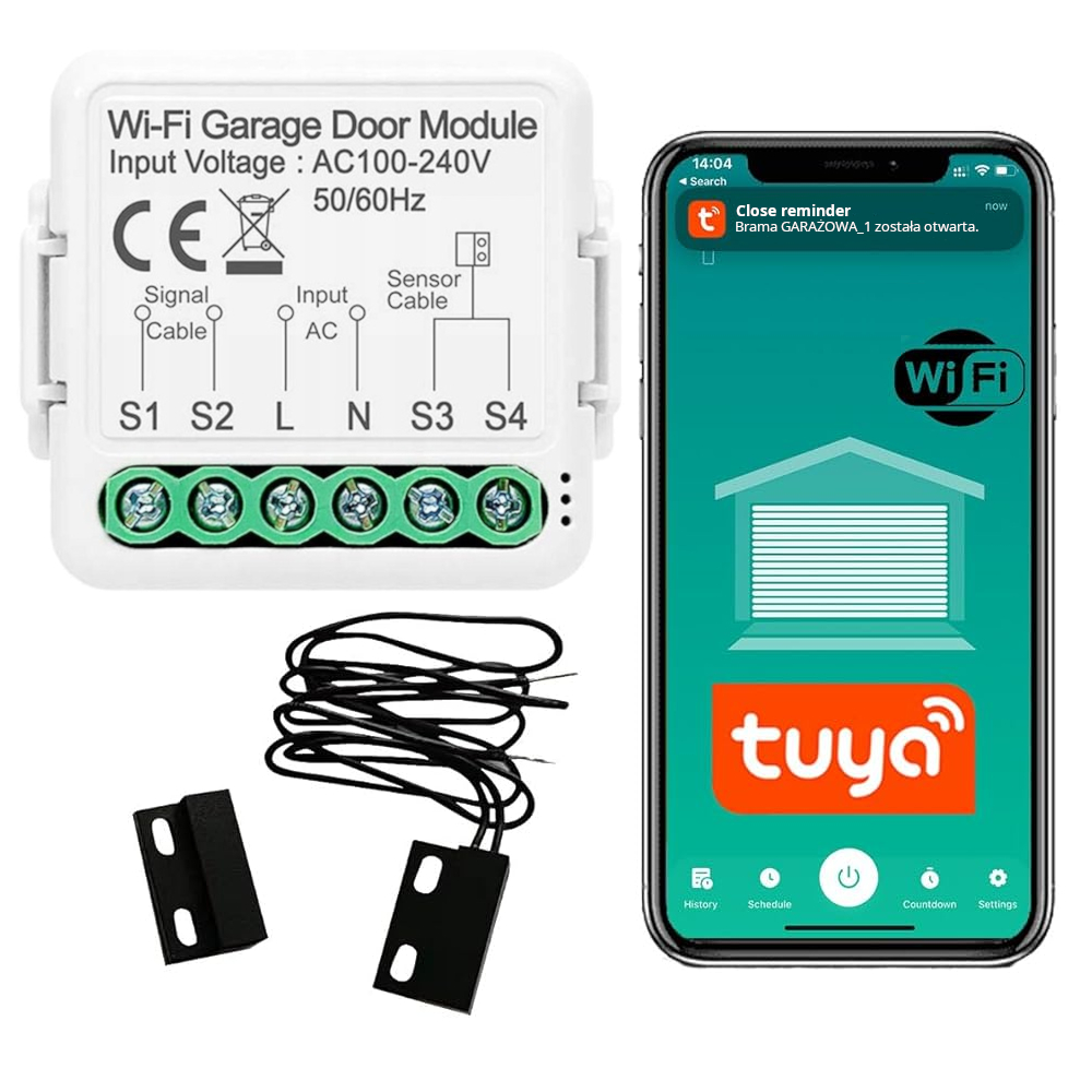 Moduł WiFi Wi-Fi Moduł WiFi, Sterowanie bramą przez telefon Wi Fi