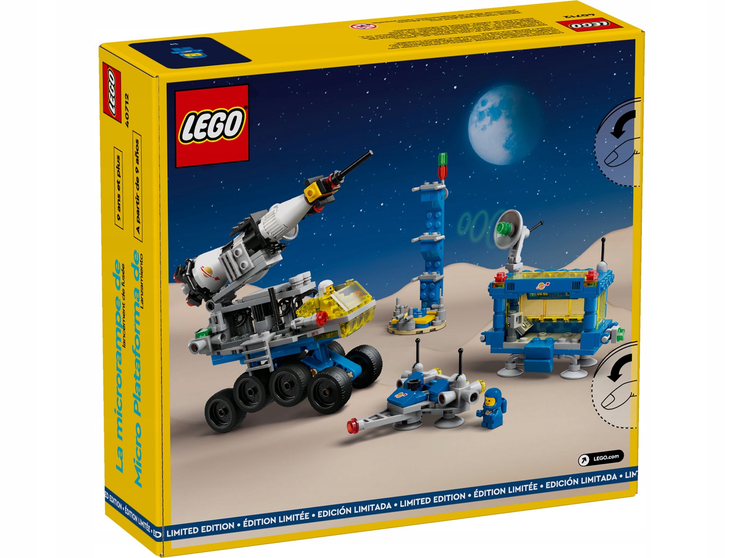 LEGO 40712 - Stanowisko startowe mikrorakiety Klocki Nowe Limitowane Marka LEGO