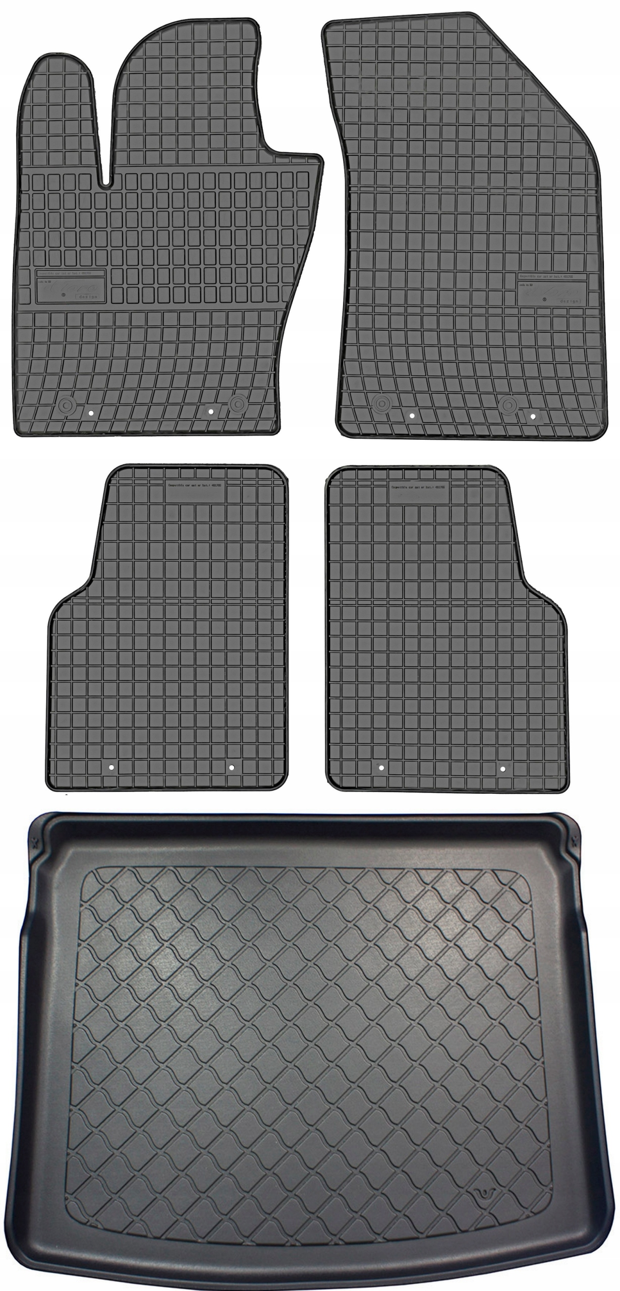 Jeep Compass II Mp Suv 2017 – Vložka a koberčeky