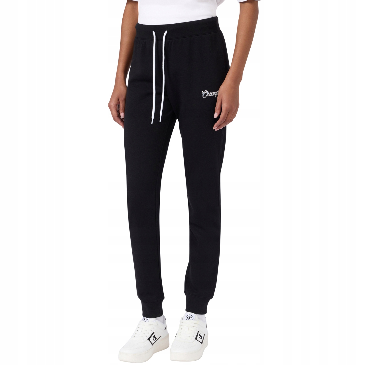 Dámské kalhoty Champion Rib Cuff Pants černé 118256 KK001 Velikost S