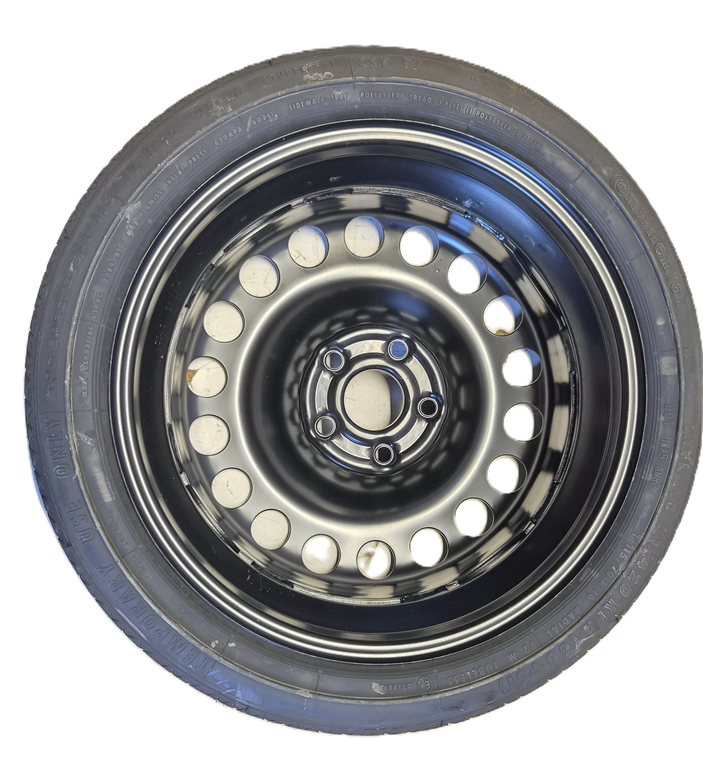 wheel spare OPEL ASTRA K 16
