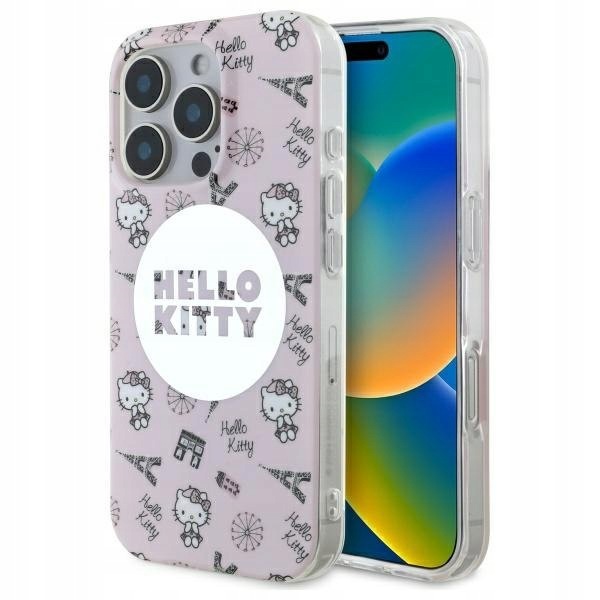 Hello Kitty HKHMP16LHAOPP iPhone 16 Pro6,3" różowy/pink hardcase IML A