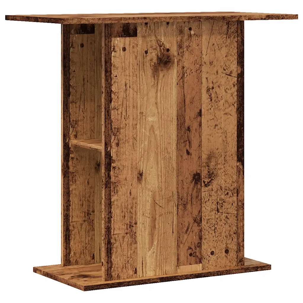 Stojan pod akvárium se skříňkou, materiál na bázi dřeva, 36x75x72,5 cm, kol