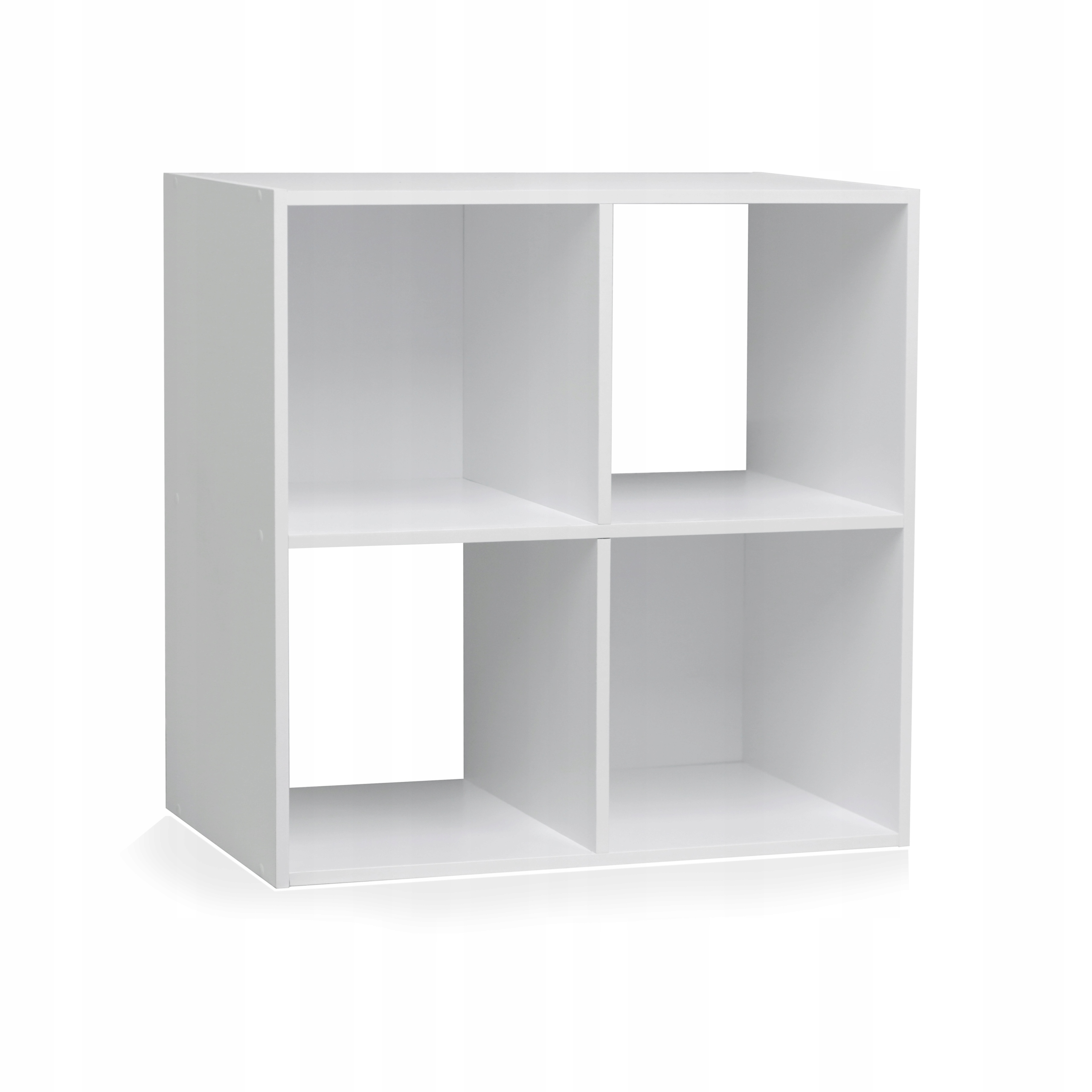 REGAŁ PODŁOGOWY PÓŁKA NA KSIĄŻKI PŁYTY I WSZYSTKO INNE BIAŁY 2x2