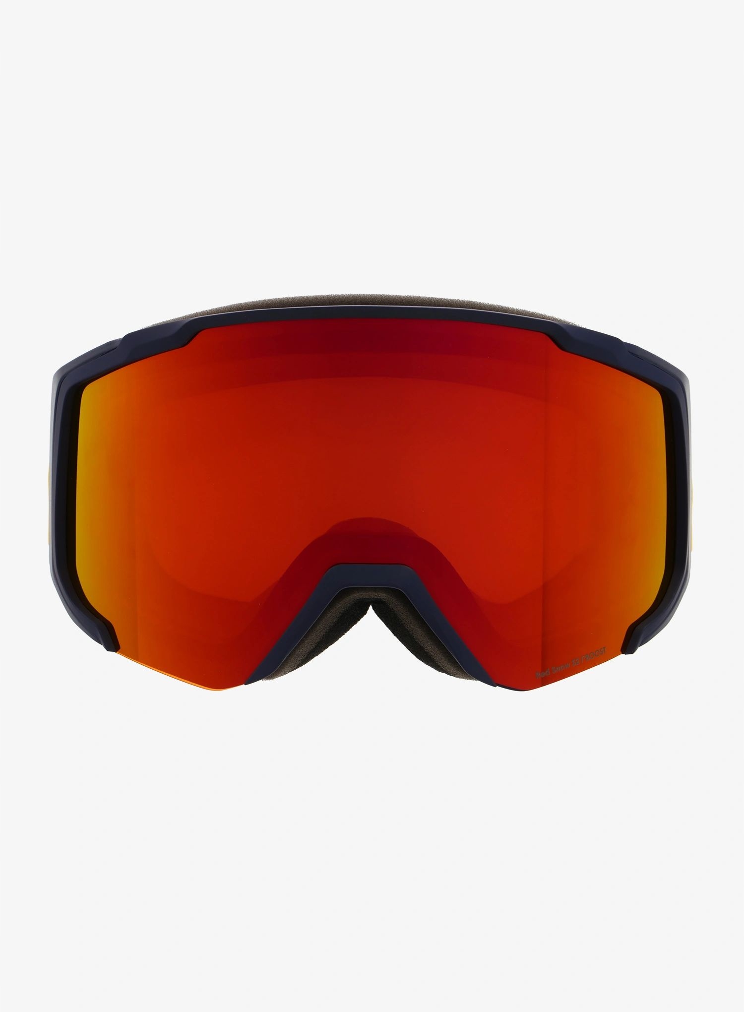 Lyžařské brýle Red Bull Spect Jibb modré/oranžové s červeným zrcadlem