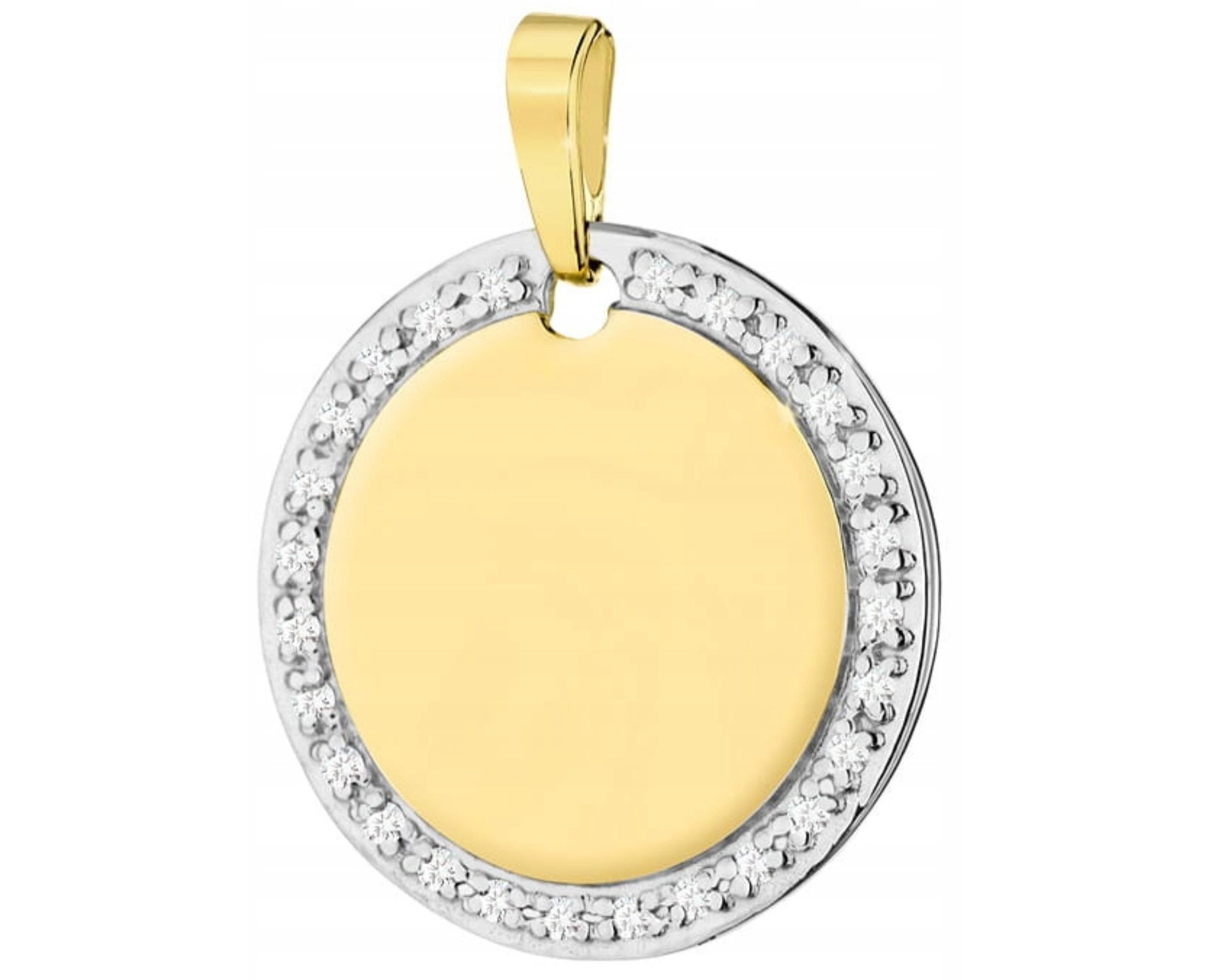 Přívěsek Přívěsek Kolo Brilianty Diamanty Gravírování