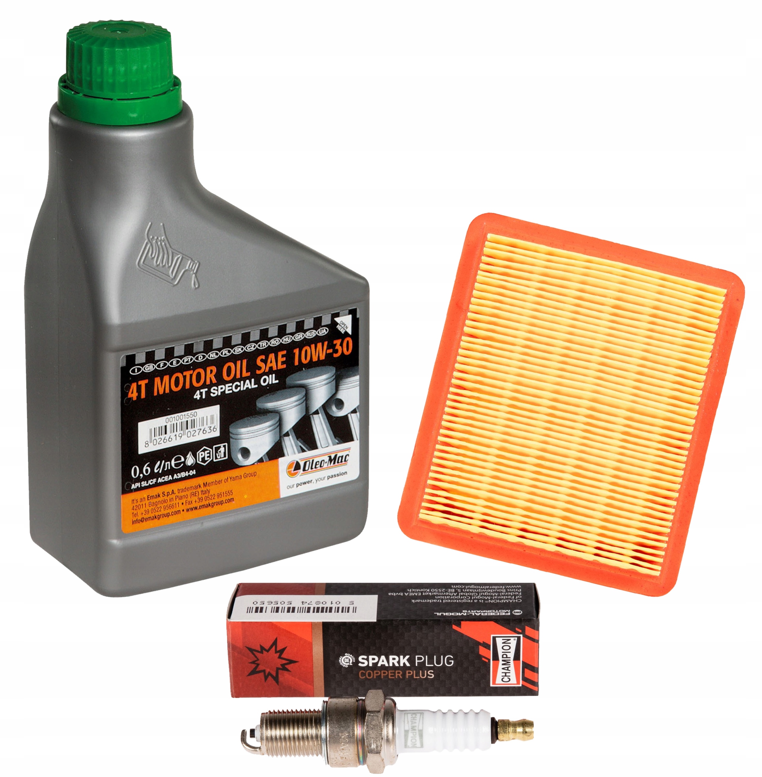 ZESTAW STARTOWY SERWISOWY KOSIARKI OLEO-MAC EMAK Rodzaj zestaw