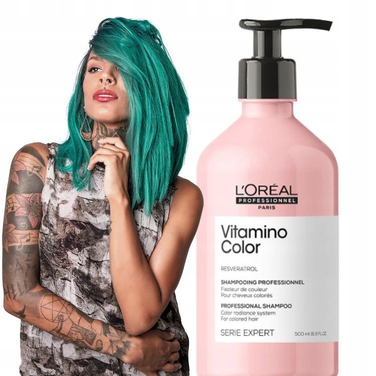 Loreal Professionnel Vitamino Color Šampon Pro Barvené Vlasy 500 ML