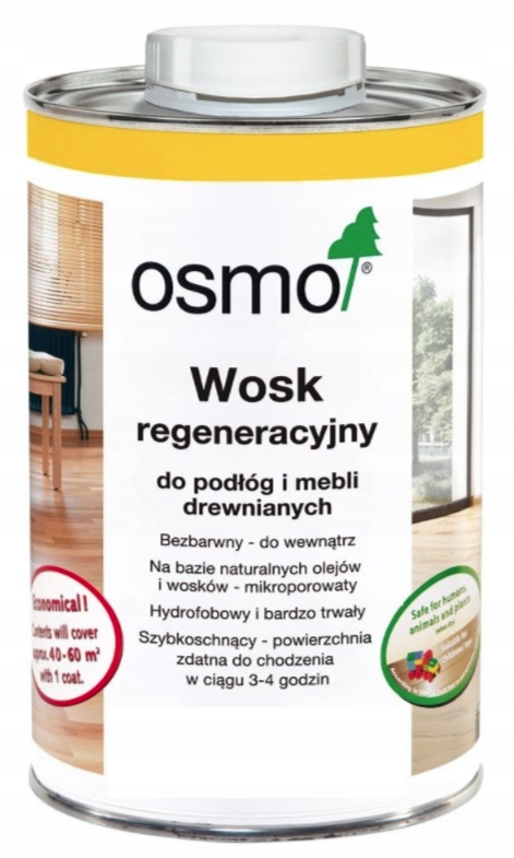 Wosk regeneracyjny Osmo 3081 1L Połysk