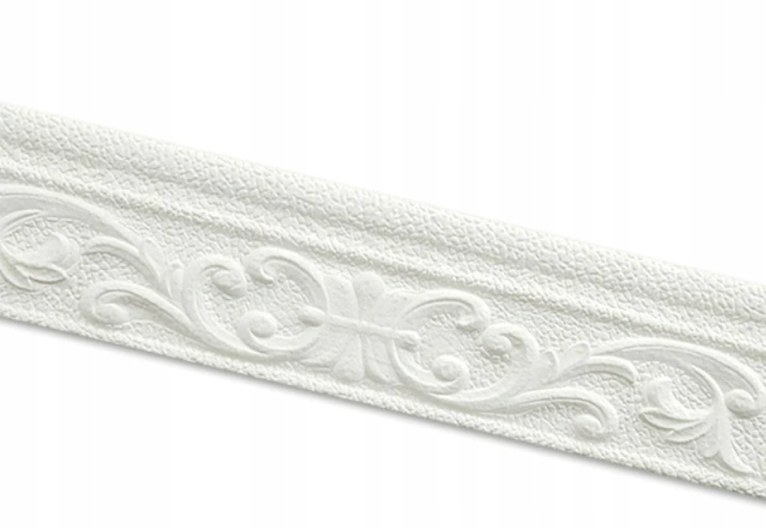 LISTWA ŚCIENNA DEKORACYJNA SAMOPRZYLEPNA WYKOŃCZENIOWA PIANKA DIY 225CM Szerokość 8 mm