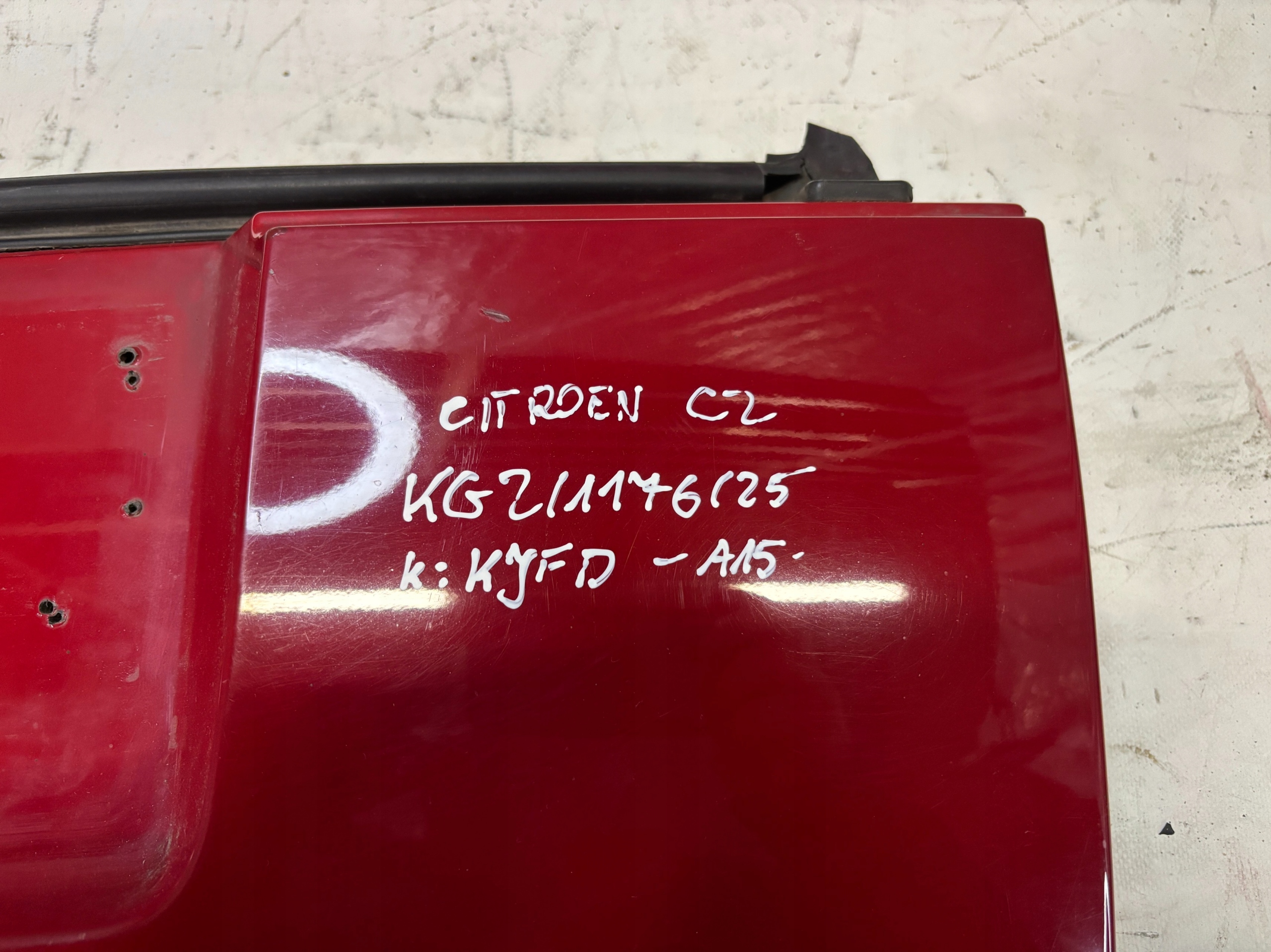 trunk door boot lower Citroen C2 k: KJFD