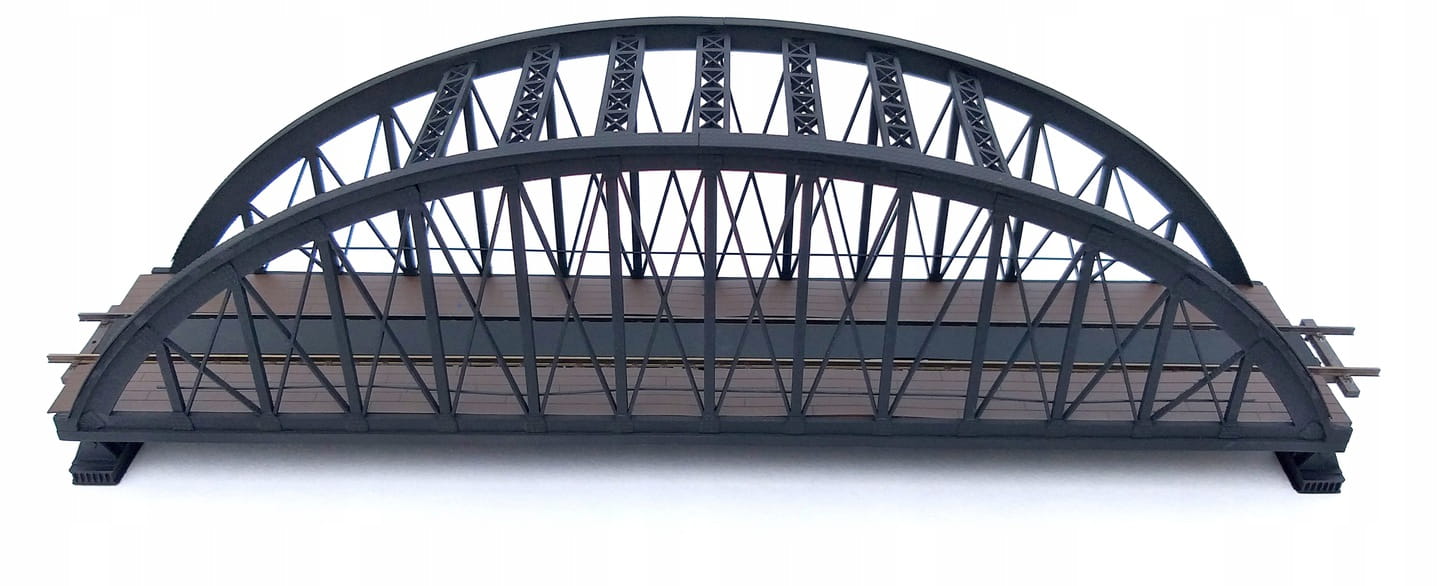 H0 Obloukový příhradový most 300mm