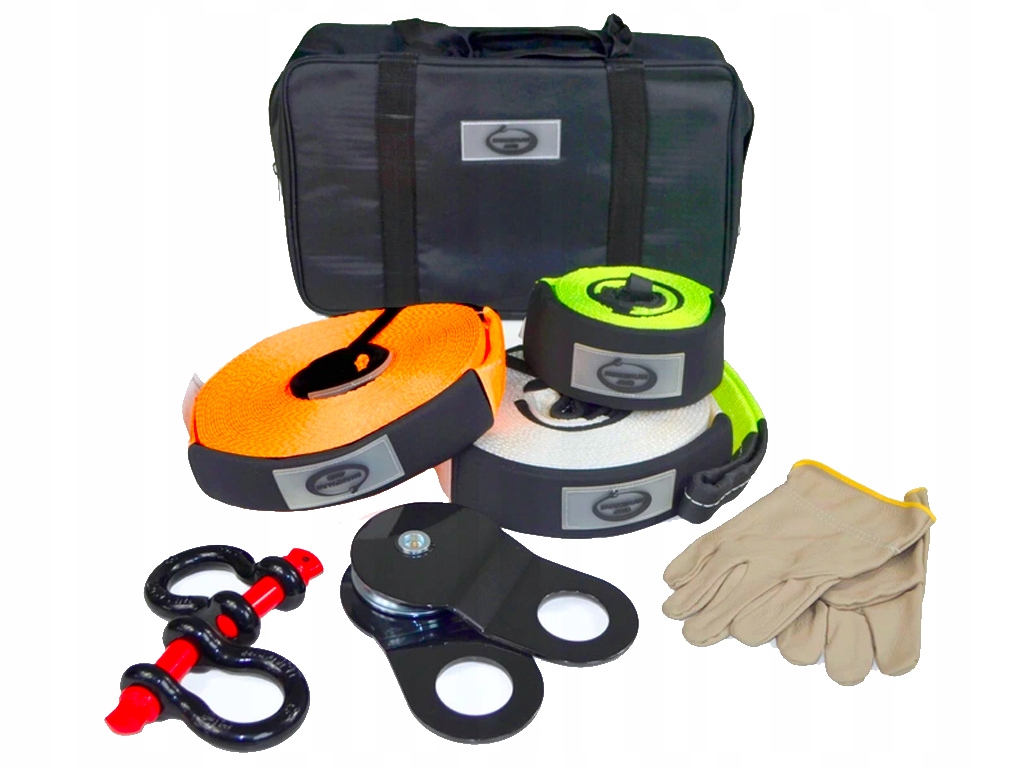 ZESTAW AKCESORIOW OFFROAD ZBLOCZE SZEKLE TASMA