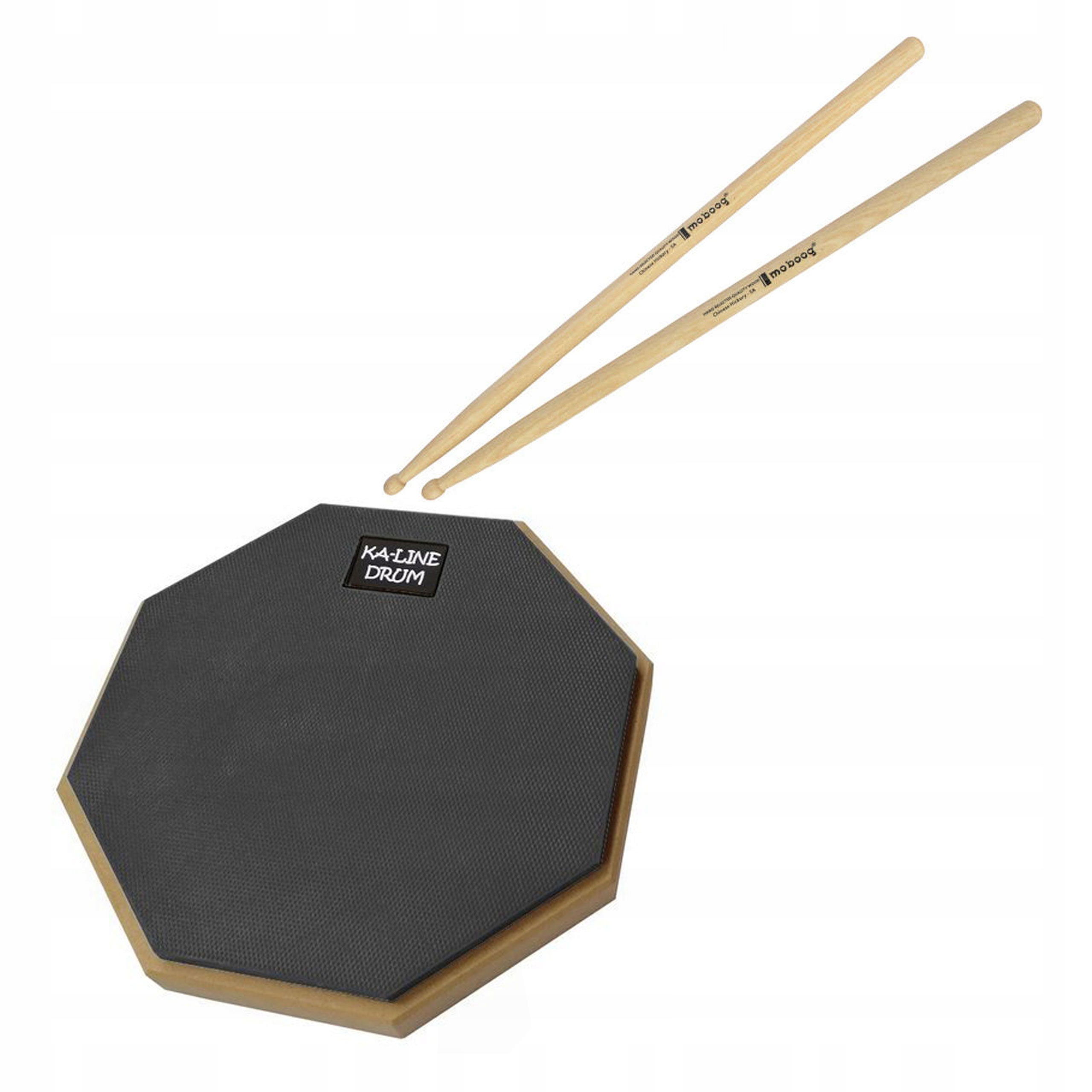 PAD PERKUSYJNY PPM300 8" CZARNY + PAŁKI MOOBOG 5A SUPER ZESTAW