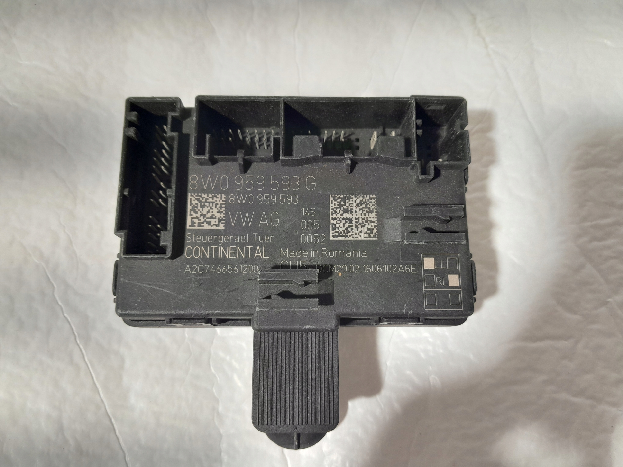 AUDI A4 B9 modul Bedienteil Tür 8W0959593G