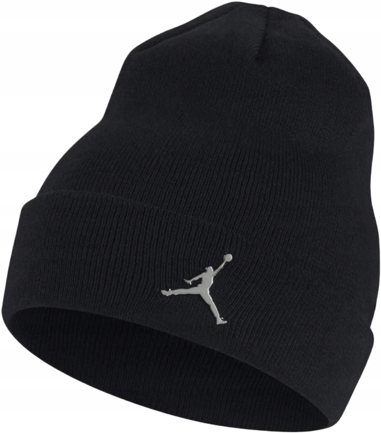 Jordan Czapka Zimowa Beanie Czarny rozmiar 50 55
