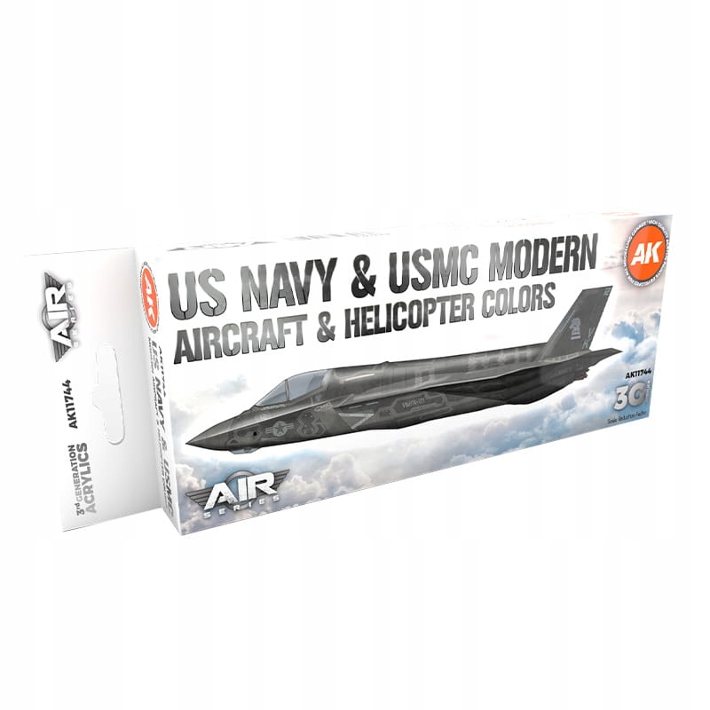 Sada barev Ak 3Gen Acrylics, Us Navy, Usmc, Modern Aircraft, Helicopter Colors