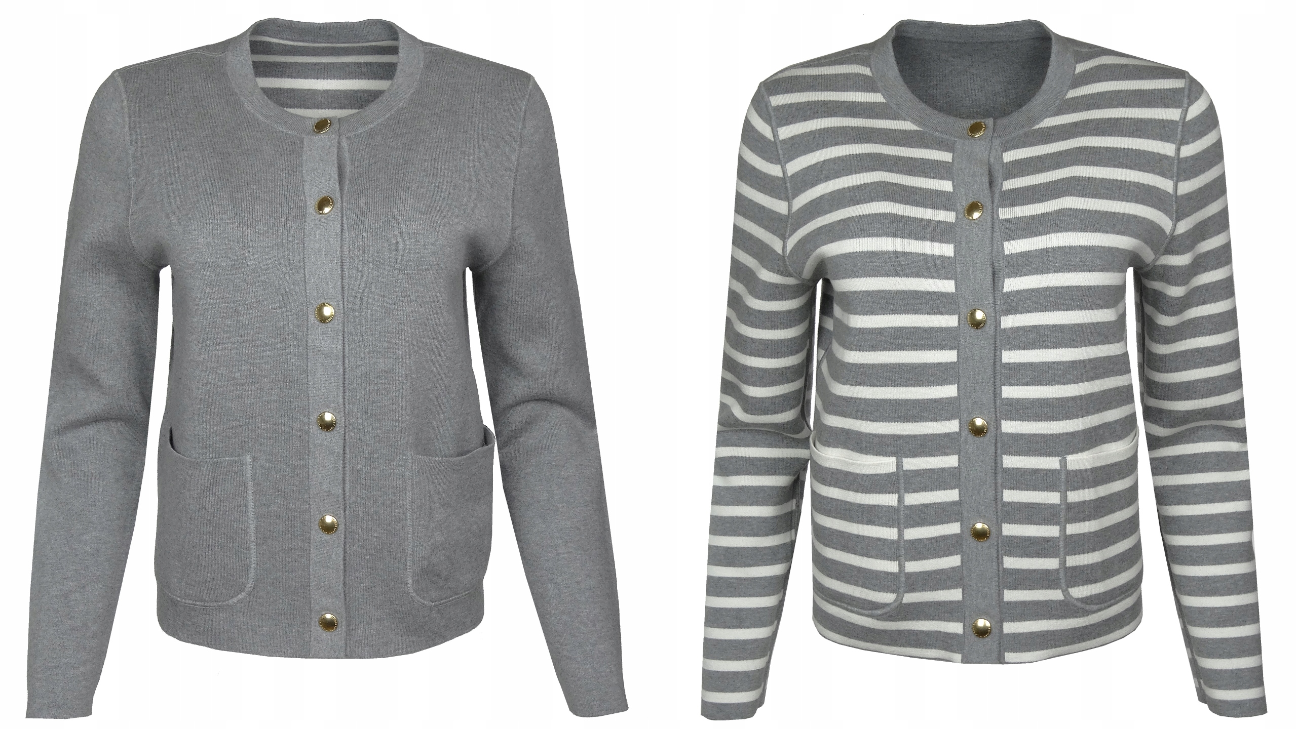 Tommy Hilfiger dámský oboustranný kardigan, šedý, L