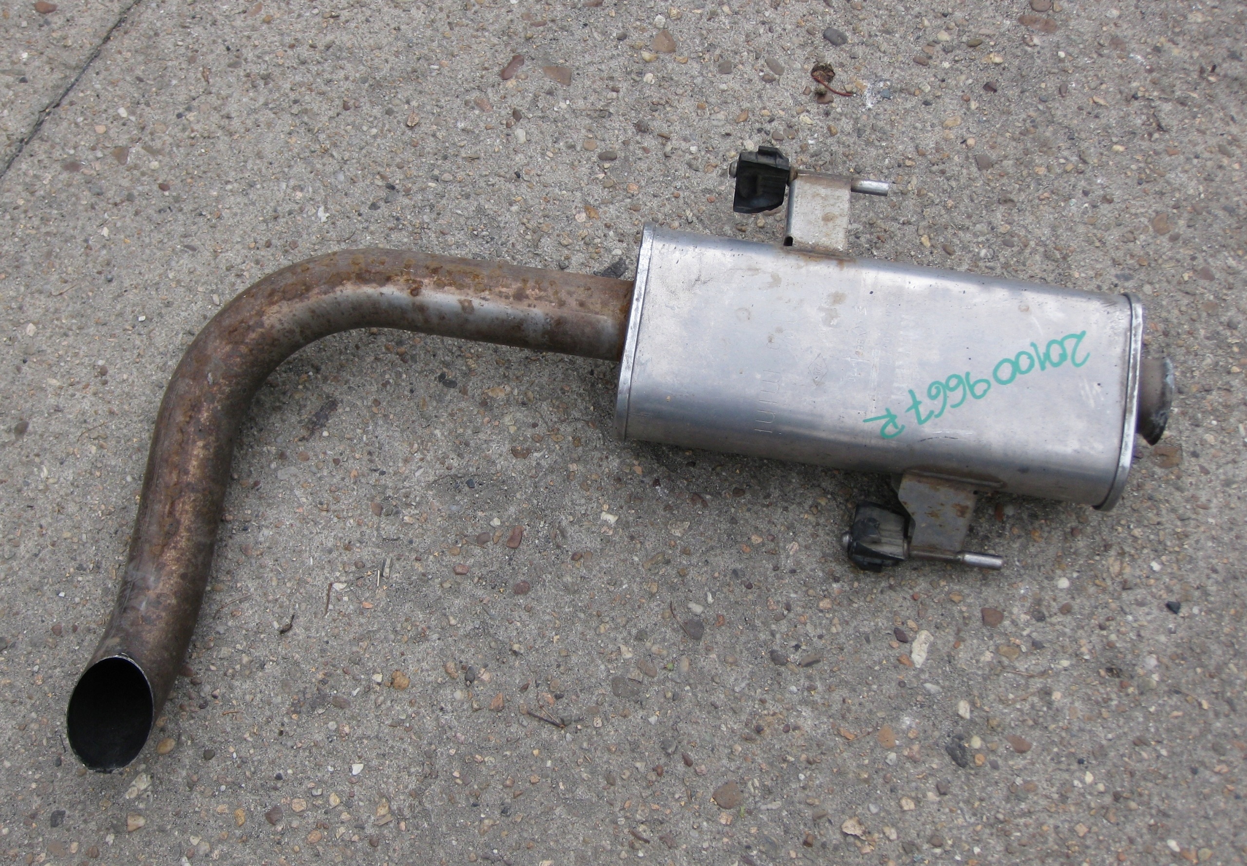 MASTER III MOVANO 2.3 DCI muffler, exhaust 201009667R