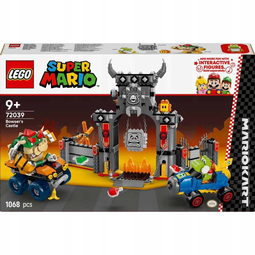 Lego Mario Mario Kart Bowser a jeho hrad 72039