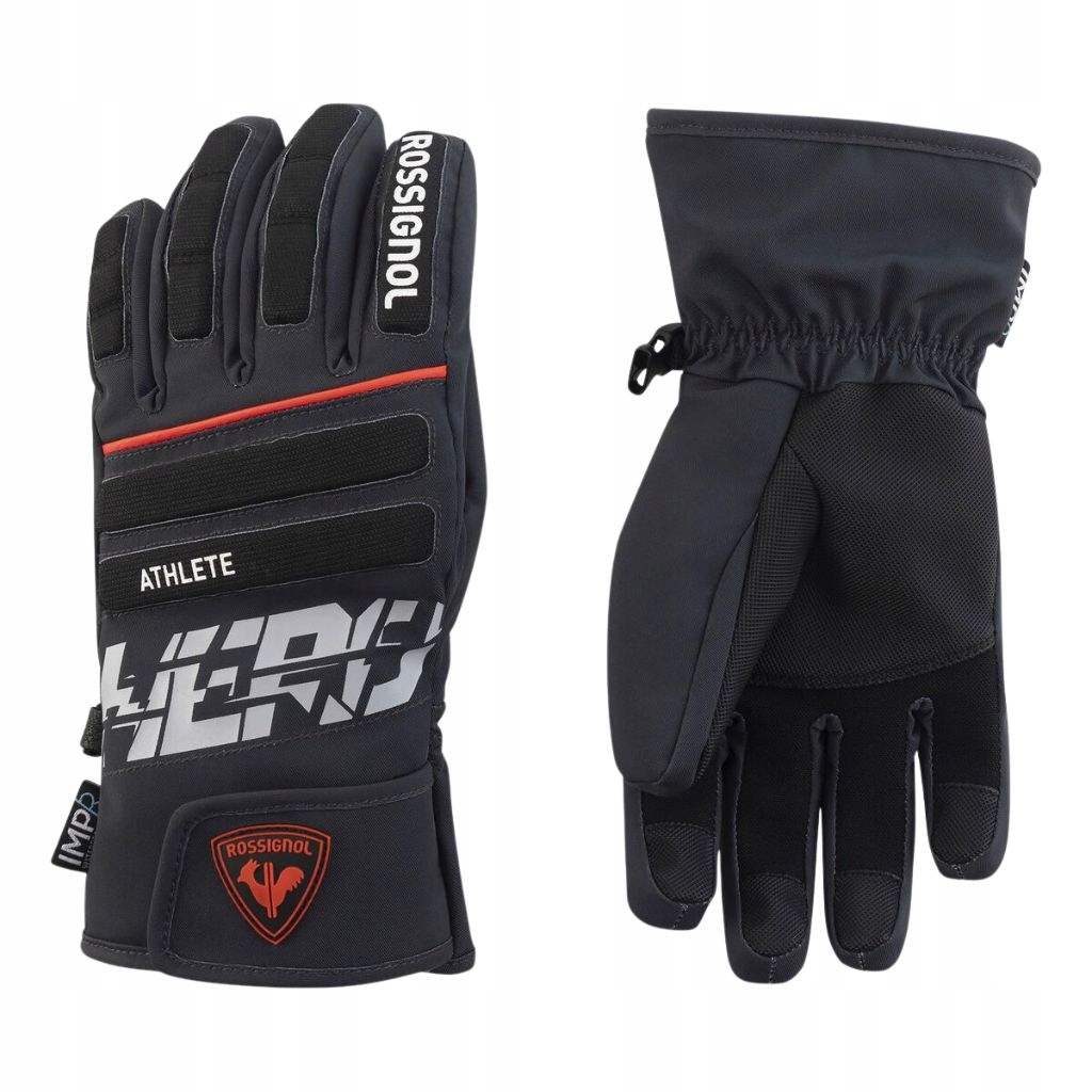 Rękawice narciarskie dziecięce Rossignol Hero Onyx Grey 10