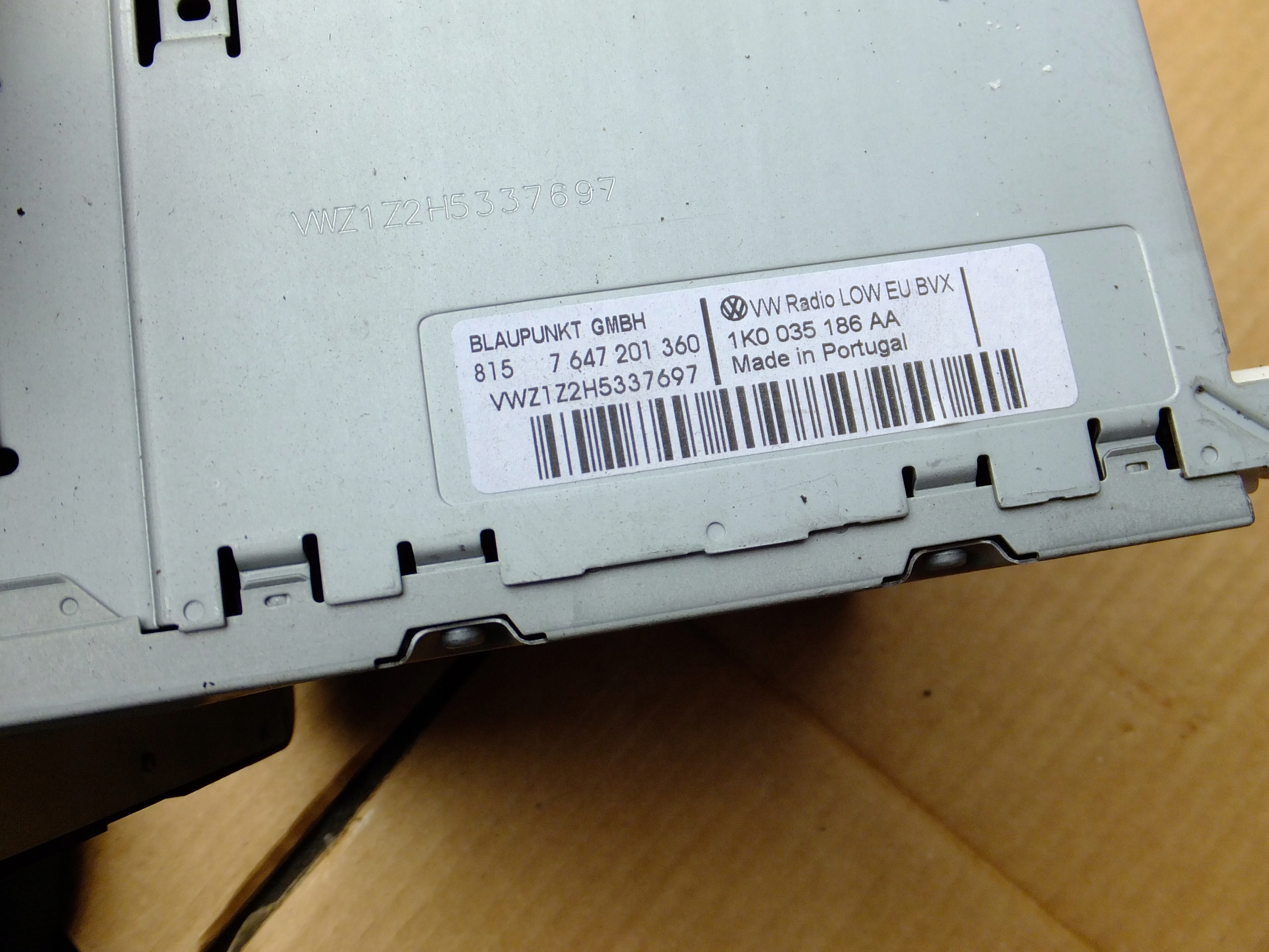 radio cd vw touran e lift 2008r 1K0035186AA