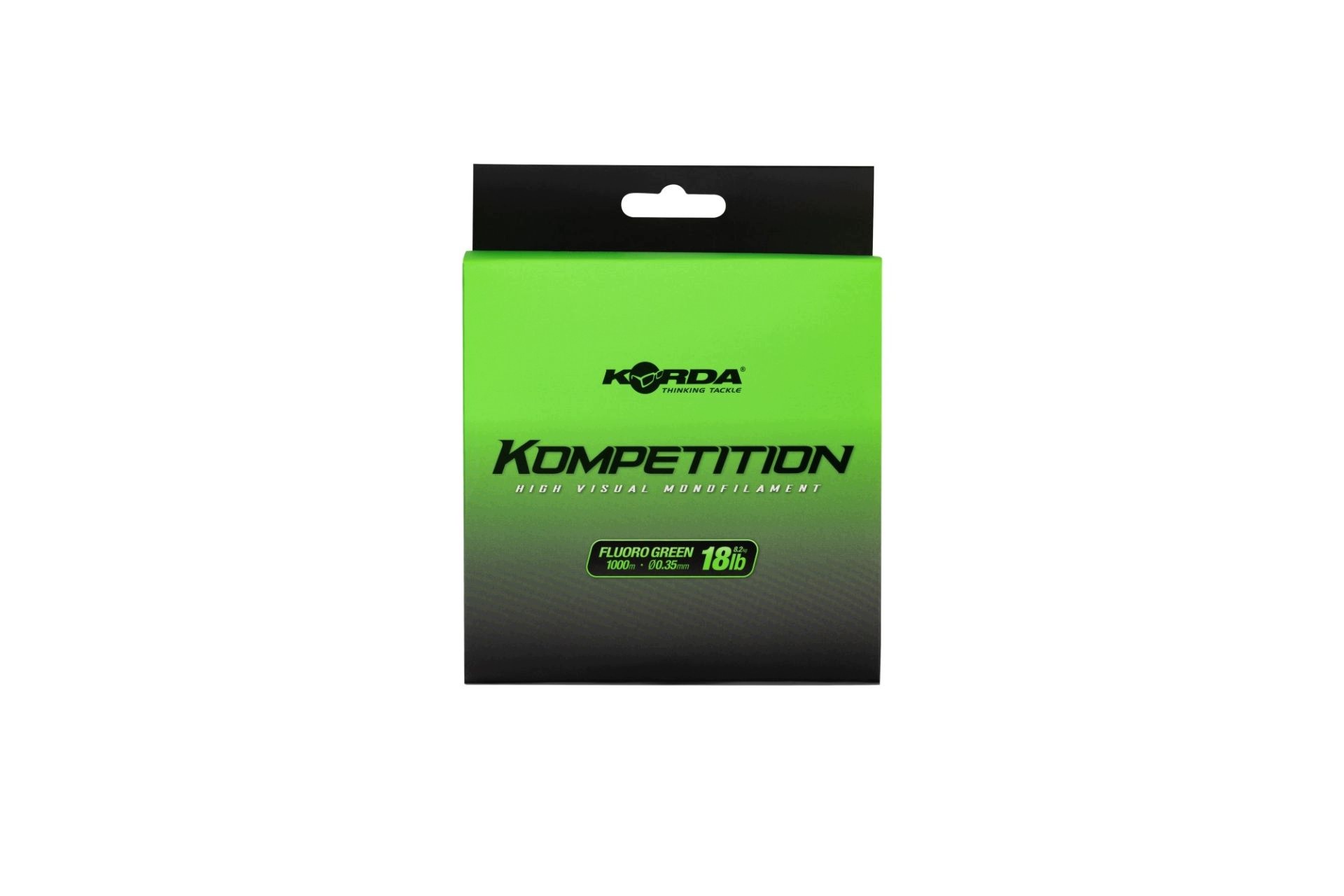 Żyłka Korda Kompetition Fluoro Green Mono 1000m 0.35mm 8,2 kg KDCM29
