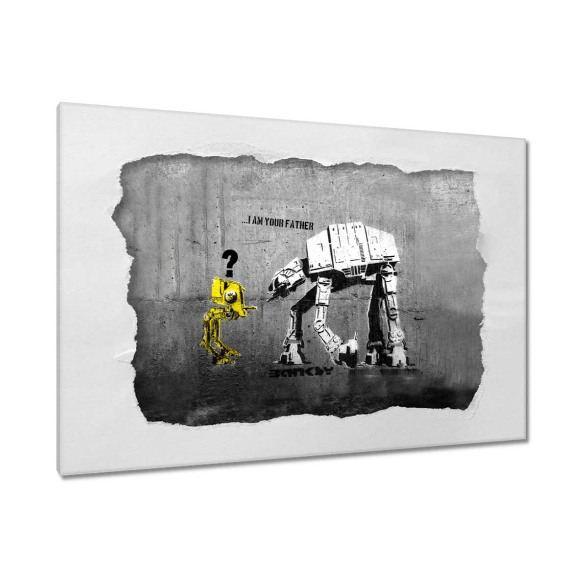 Obrazy 90x60 Banksy I am your father