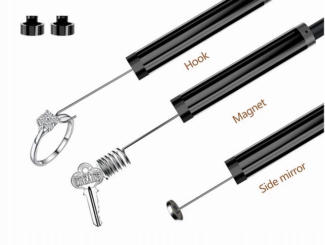 Endoskop HD 1080P kamera inspekcyjna wodoodporna 2M LCD 2,4' Marka bez marki