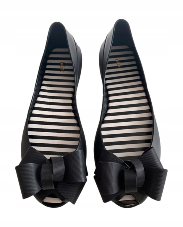 

Buty Baleriny LOFT37 kokarda guma Czarne *37