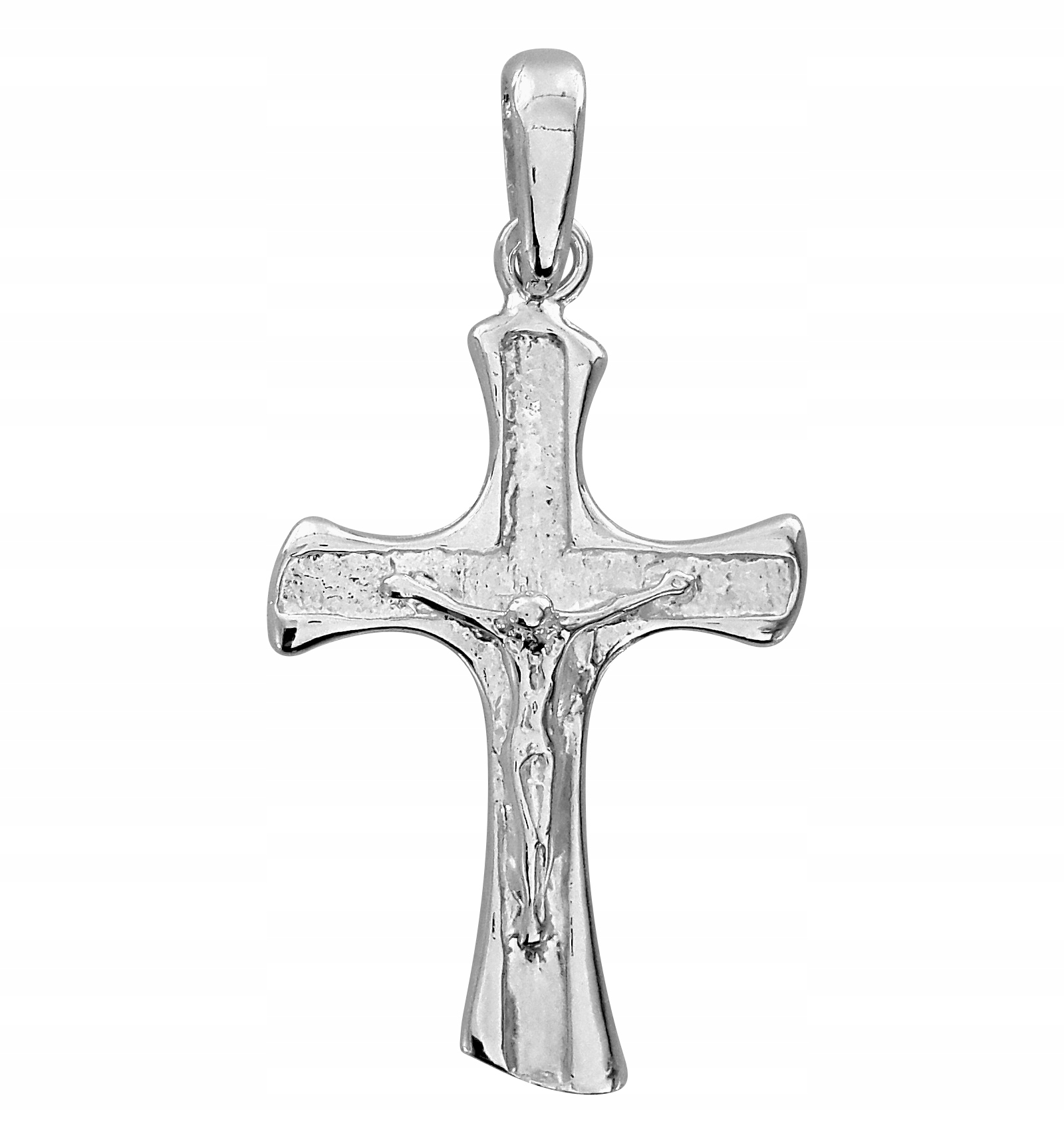 Stříbrný Kříž S Ukřižovaným Ježíšem Ryzost 925