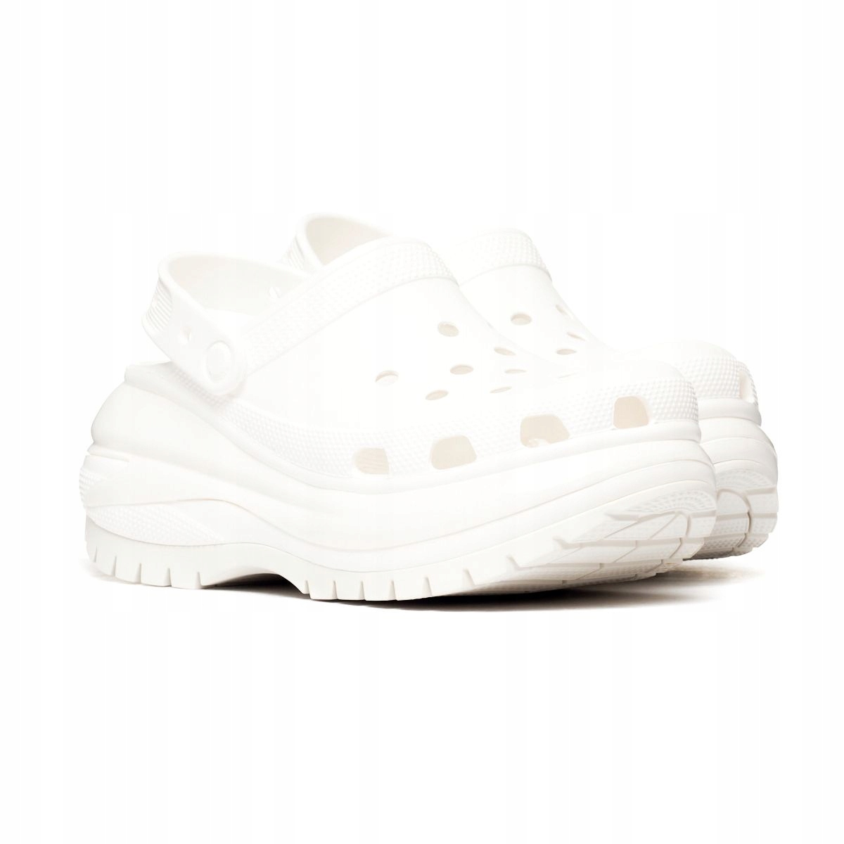 Crocs Classic Crush Clog Bílé 39-40 Unisex Nazouváky