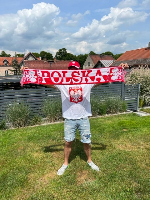 SZALIK KIBICA REPREZENTACJI POLSKI BIAŁO CZERWONI Marka inny