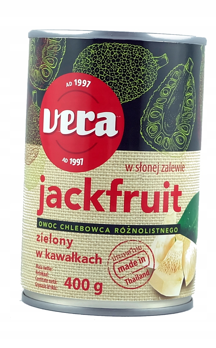 

(dp) Jackfruit 400 g Owoc Chlebowca Vera