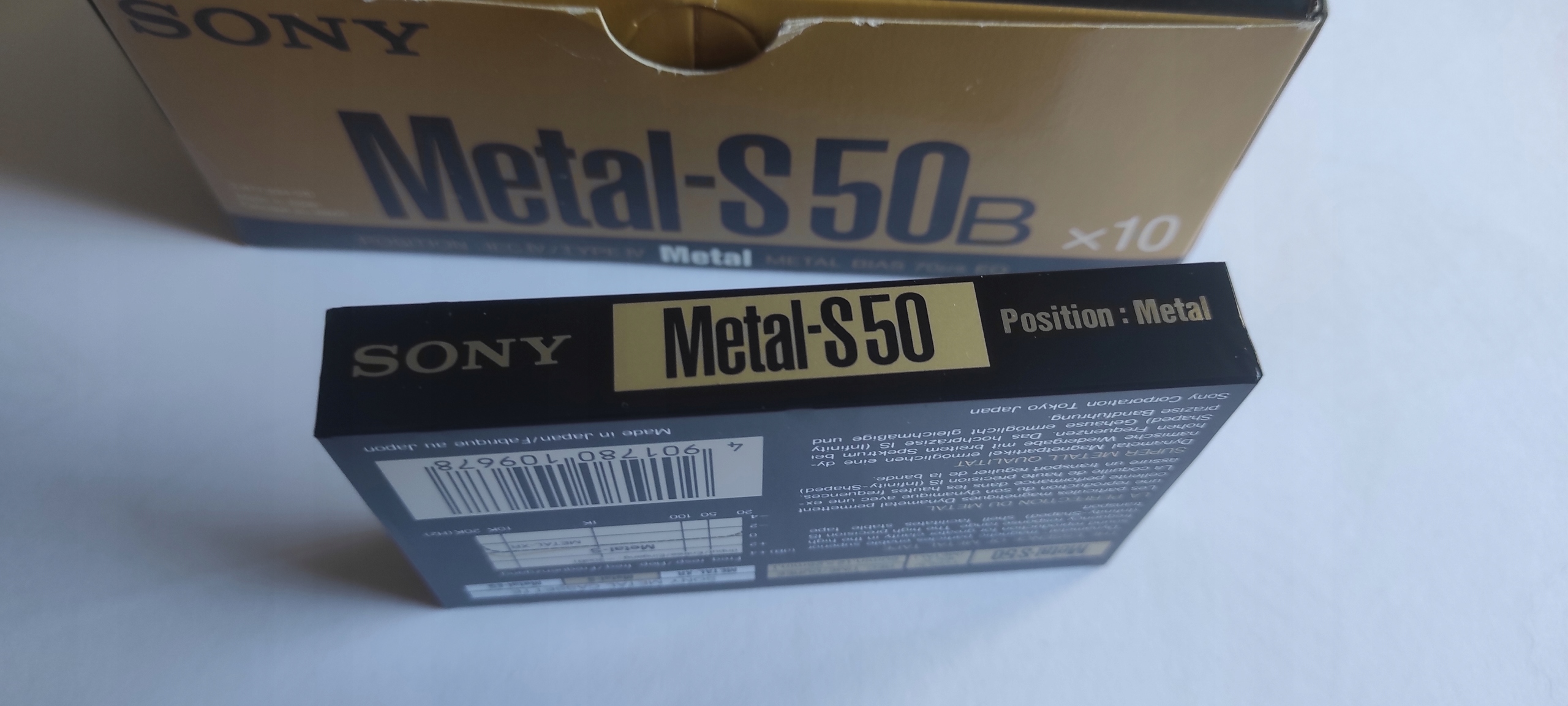 Sony METAL-S 50 type IV metal Japan folia *393 Model METAL-S