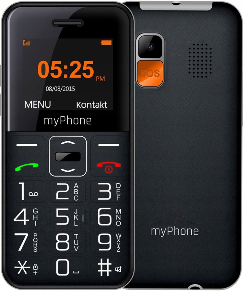 Nowe Myphone Halo Easy Czarny