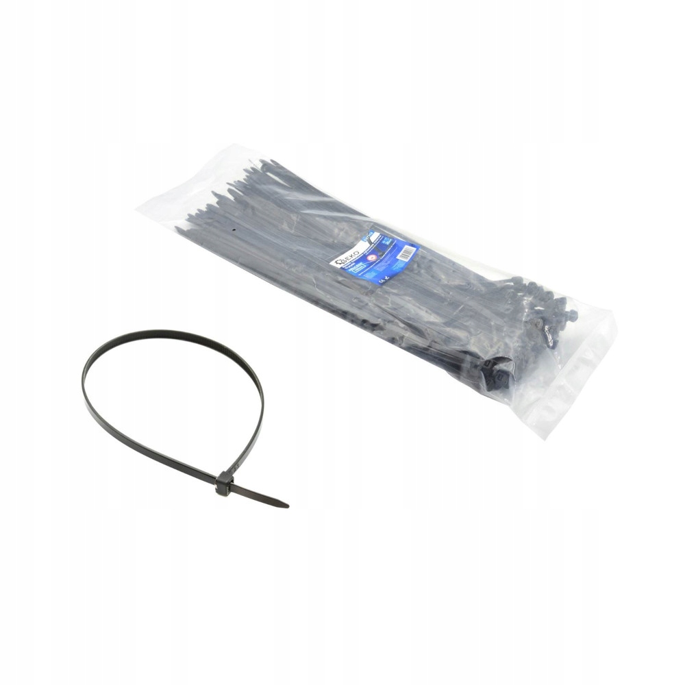 Trytytka Opaska Kablowa 450X4,8MM Czarna 100SZT