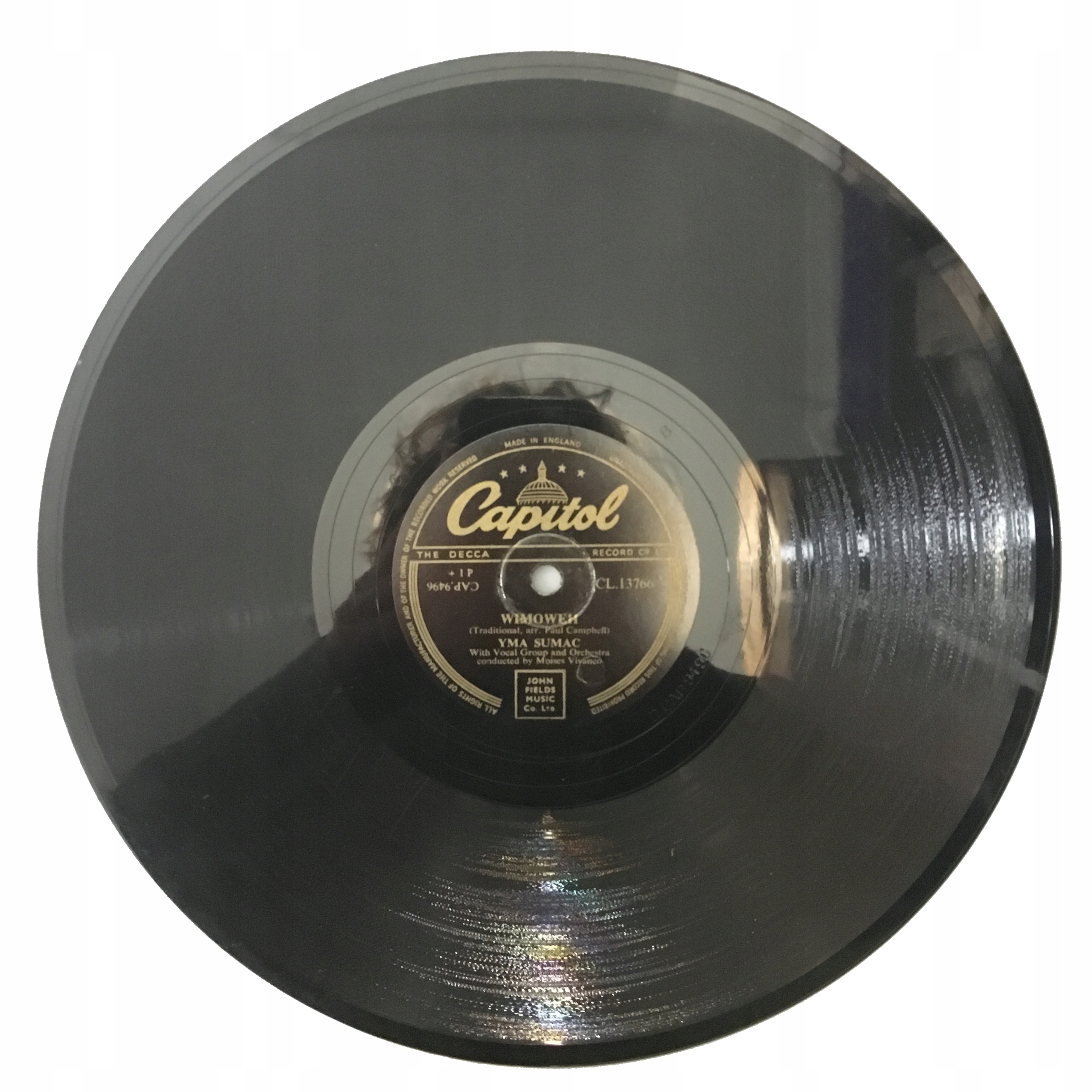 Yma Sumac Wimoweh / Babalu CL13766 Capitol