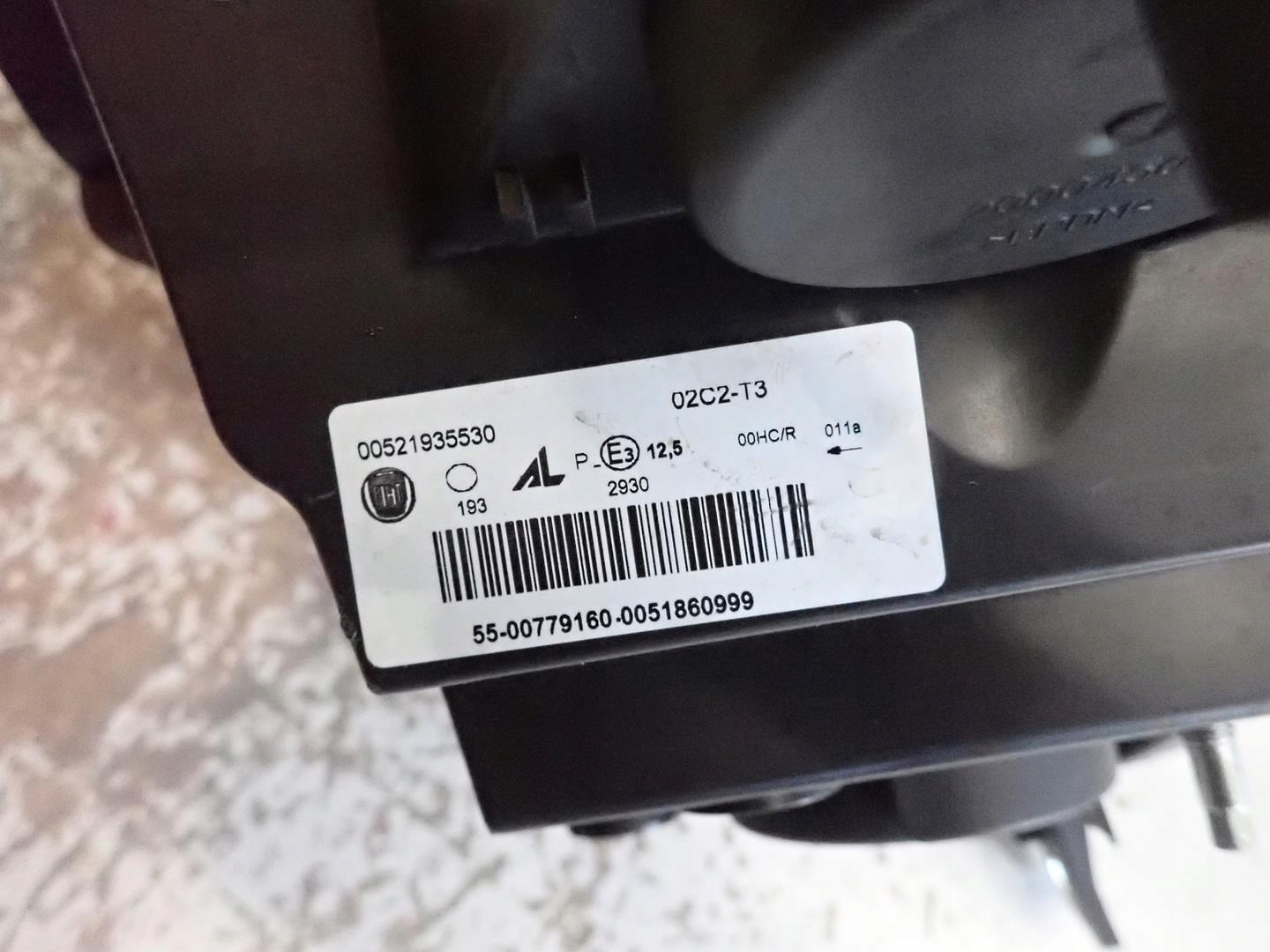 light front front right FIAT PANDA III 2012- 00521935530