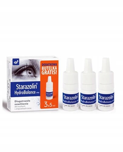 

Starazolin Hydrobalance krople nawilżające 3x5 ml