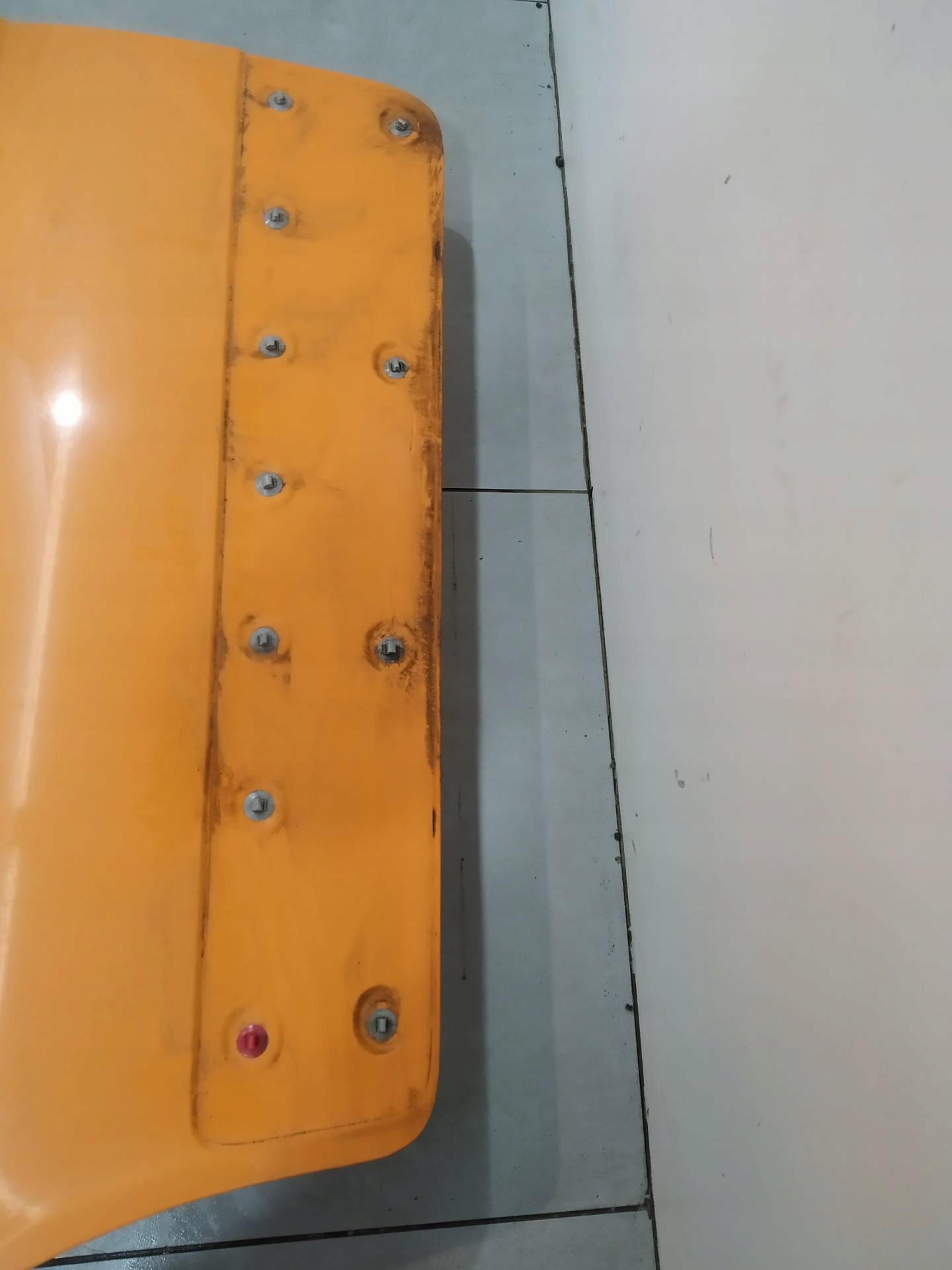 door left front POMARANCZOWE Opel Vivaro and (2001-2014)