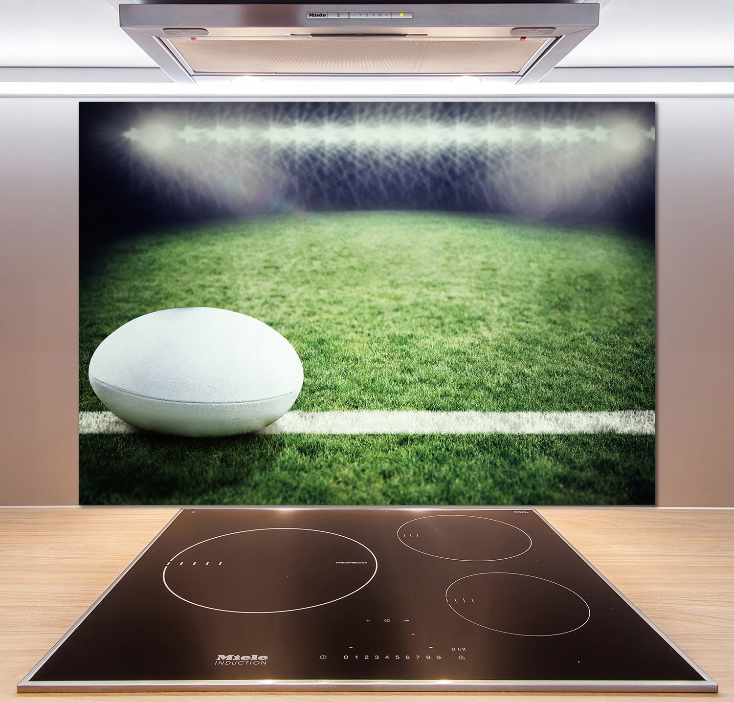 

Panel do kuchni Piłka w rugby 100x70 cm + Klej
