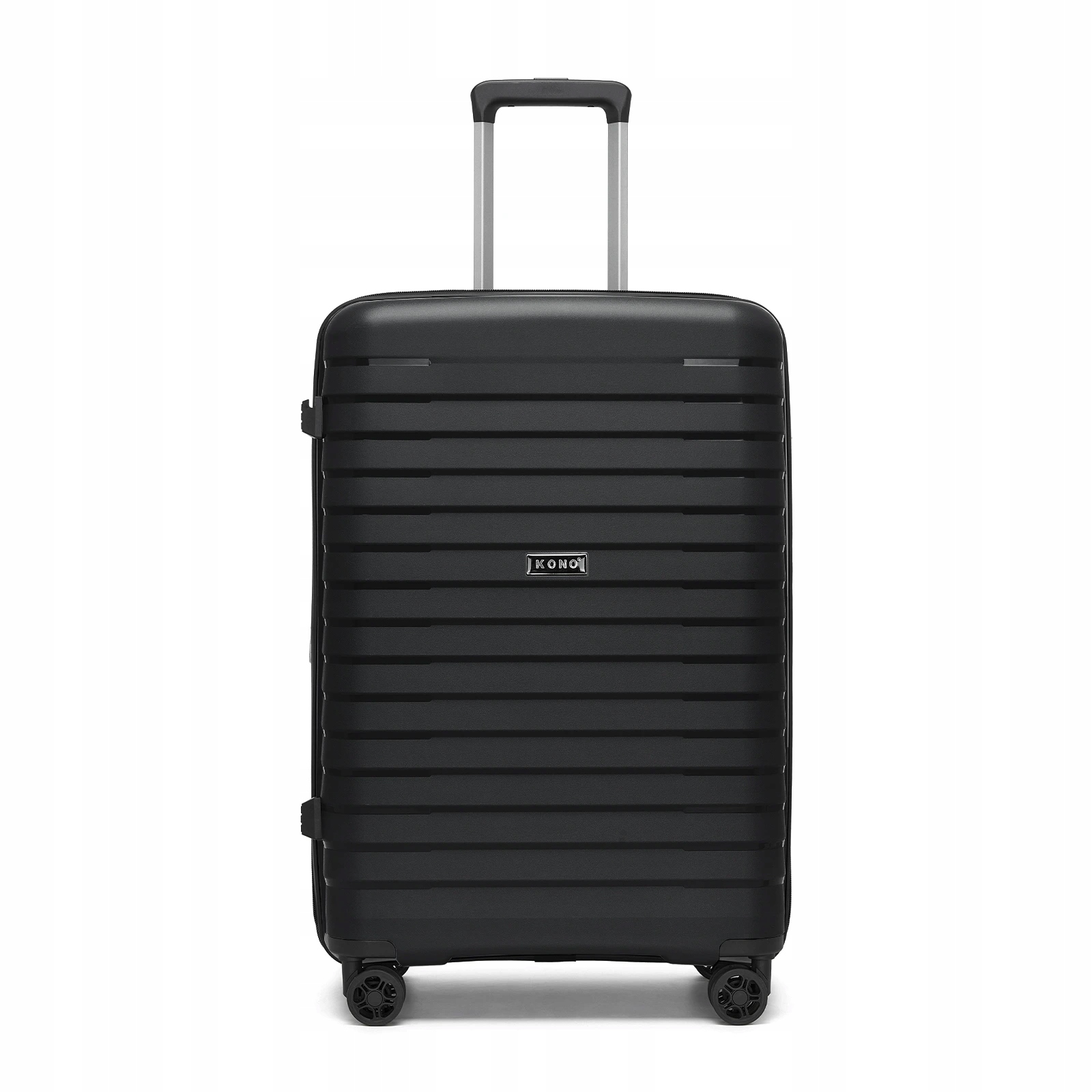 Rozšiřitelný polypropylenový kufr Kono 76 L černý