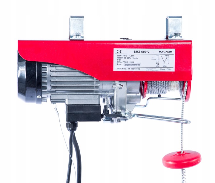 WCIAGARKA WYCIAGARKA 300 600 KG MAGNUM LINA 20M Producent code MAGNUM SHZ 600 600KG LINOWA