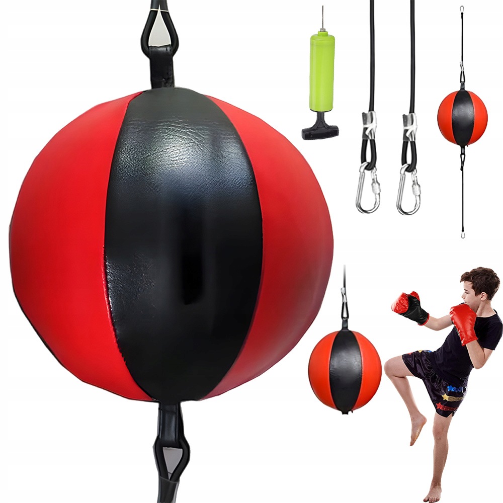Gruszka Bokserska Refleksówka Antystresowa Wytrzymałe Wzmocniona Do Fitness
