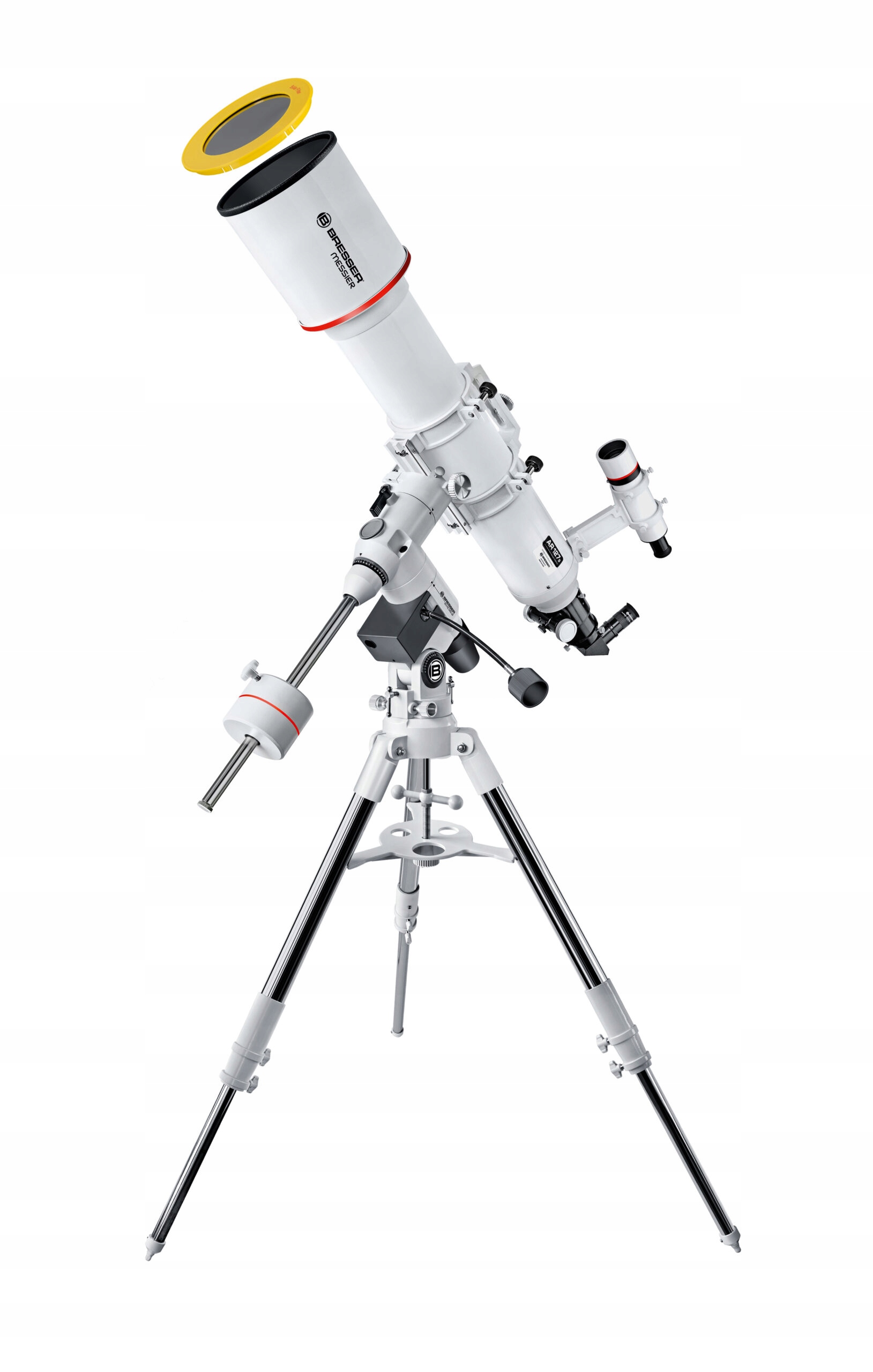 Teleskop Bresser Messier AR-127S/635 EXOS-2/EQ5 Hexafoc sluneční filtr