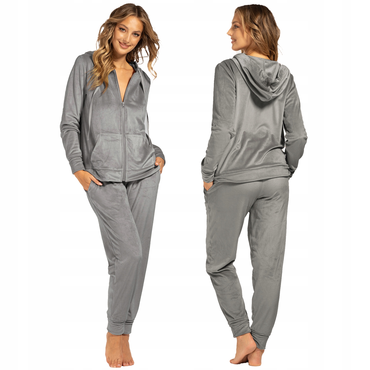Unikát Maja šedá L Teplákovka homewear