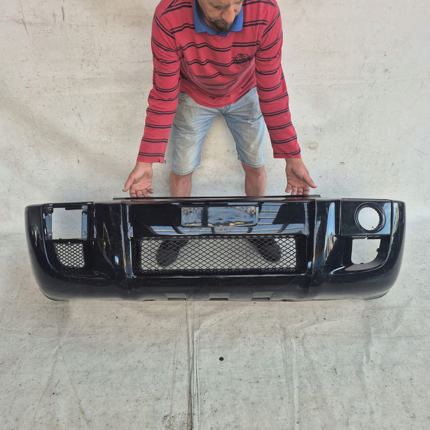 HYUNDAI TUCSON and 04- bumper front front WASKI