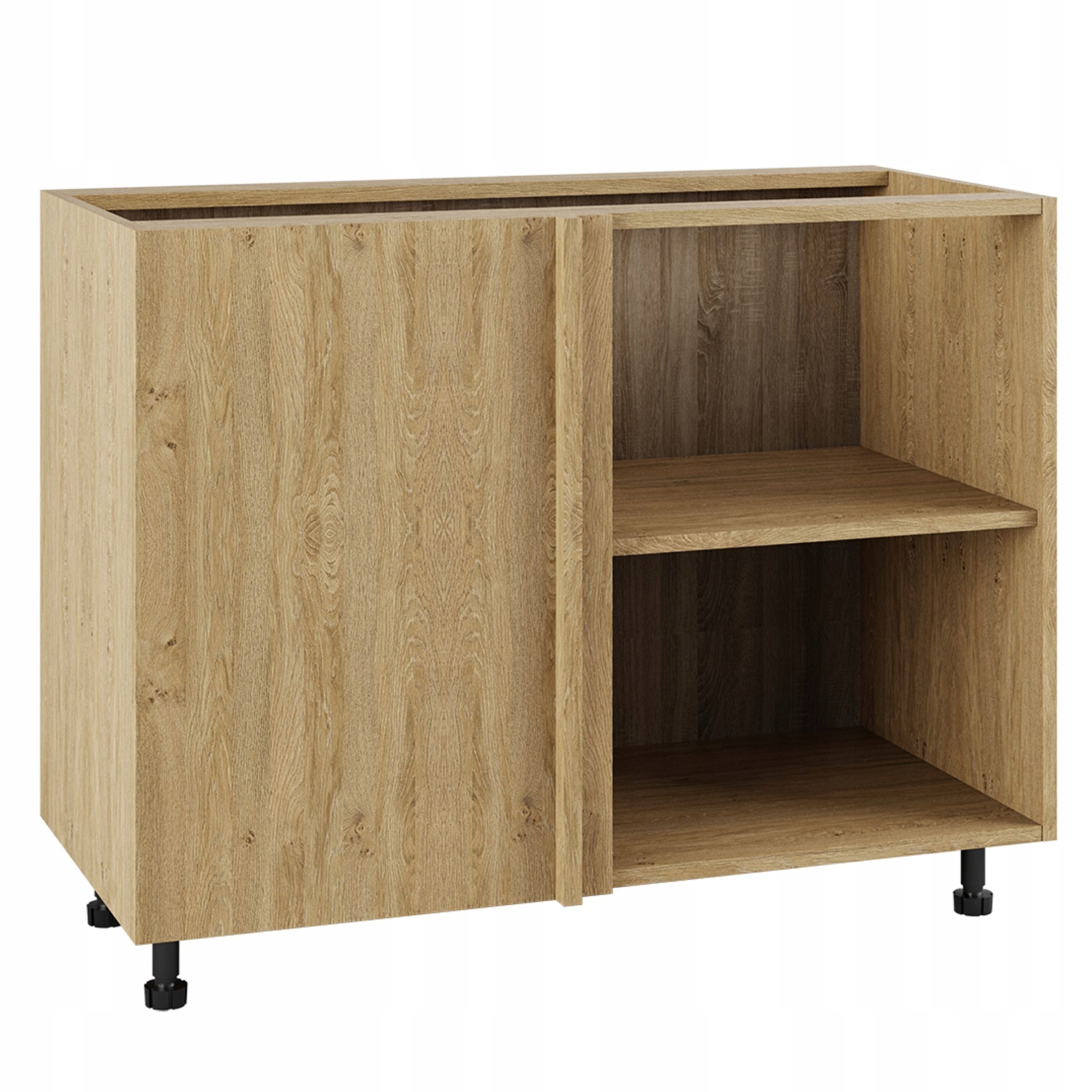 Korpus dub kamenný, spodní rohová kuchyňská skříňka 105/82 s příslušenstvím